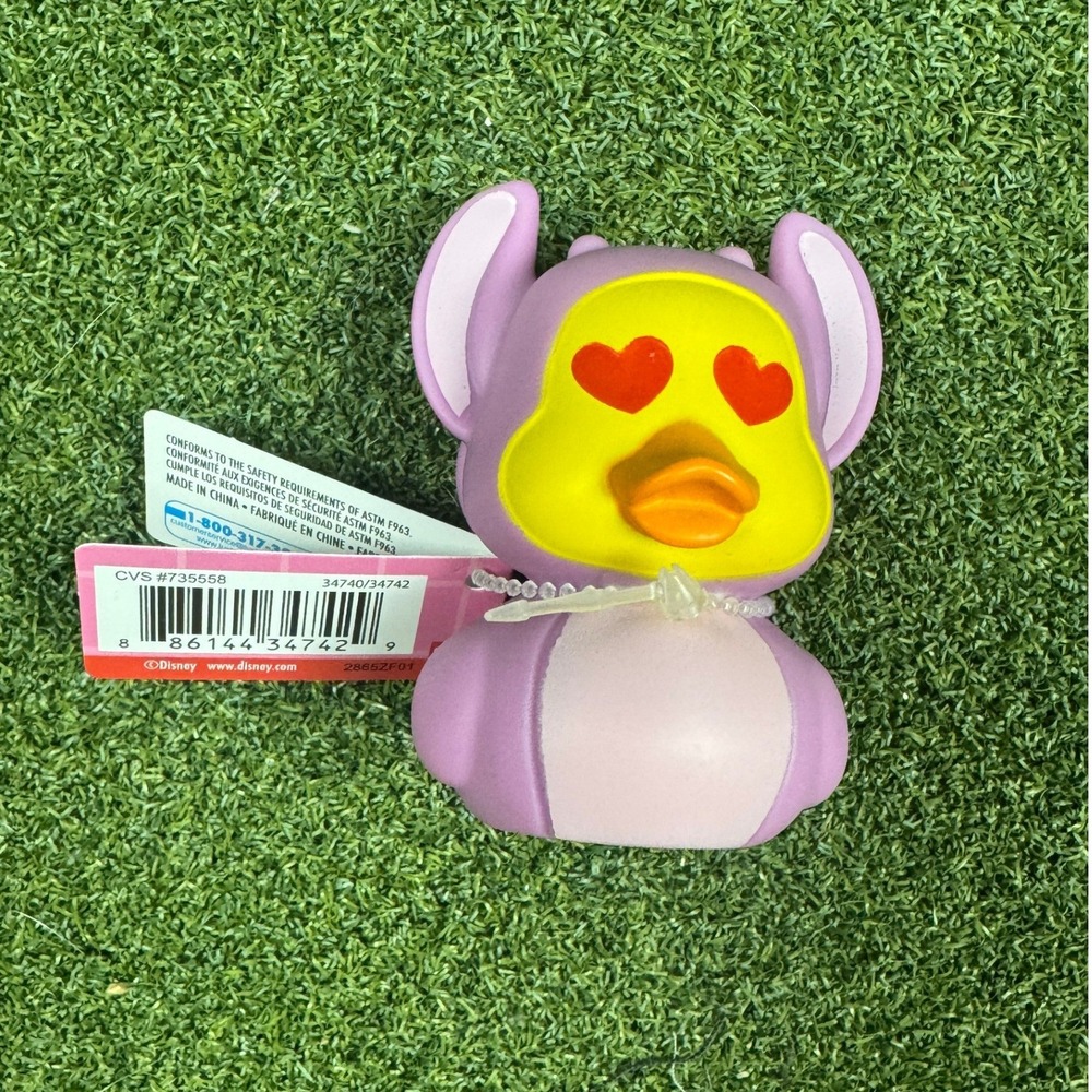 Disney Angel Rubber Duck‎ Lilo Stitch Bath Toy Just Play Collectible Figure